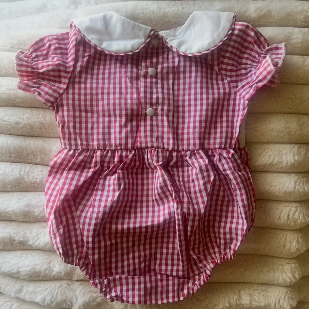 One piece, Vintage, Retro Checkered, 4th july dogs,, banner, new without  tags